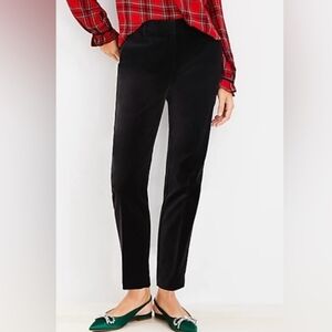 Loft Riviera Slim Velvet Pants